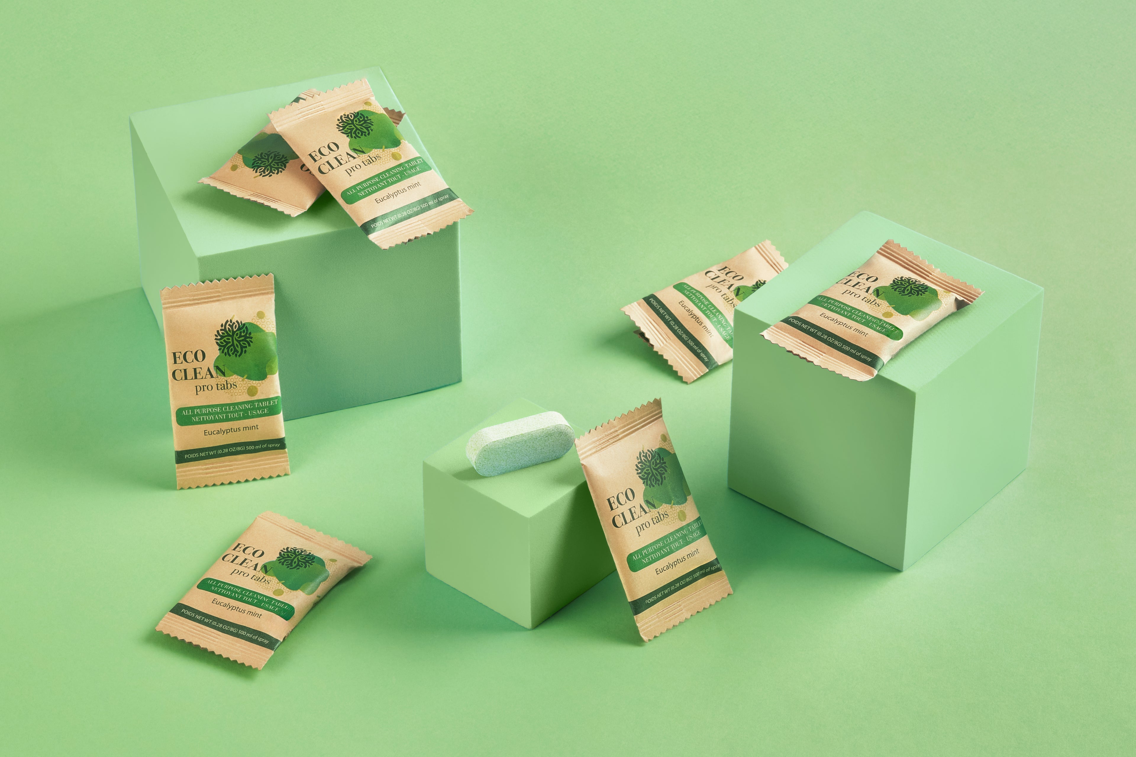 Smart & Rich Eco Clean Pro Tabs – Multi-Surface Cleaning Tablet